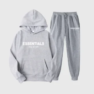 Gray Essentials Tracksuit