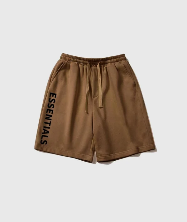 Brown Essentials Shorts