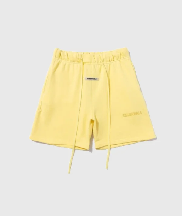 Light Yellow Essentials Shorts